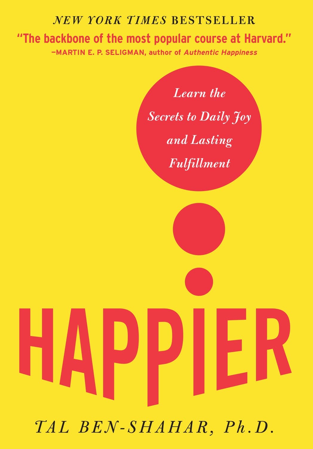 Happier – Tal Ben-Shahar  könyvborító