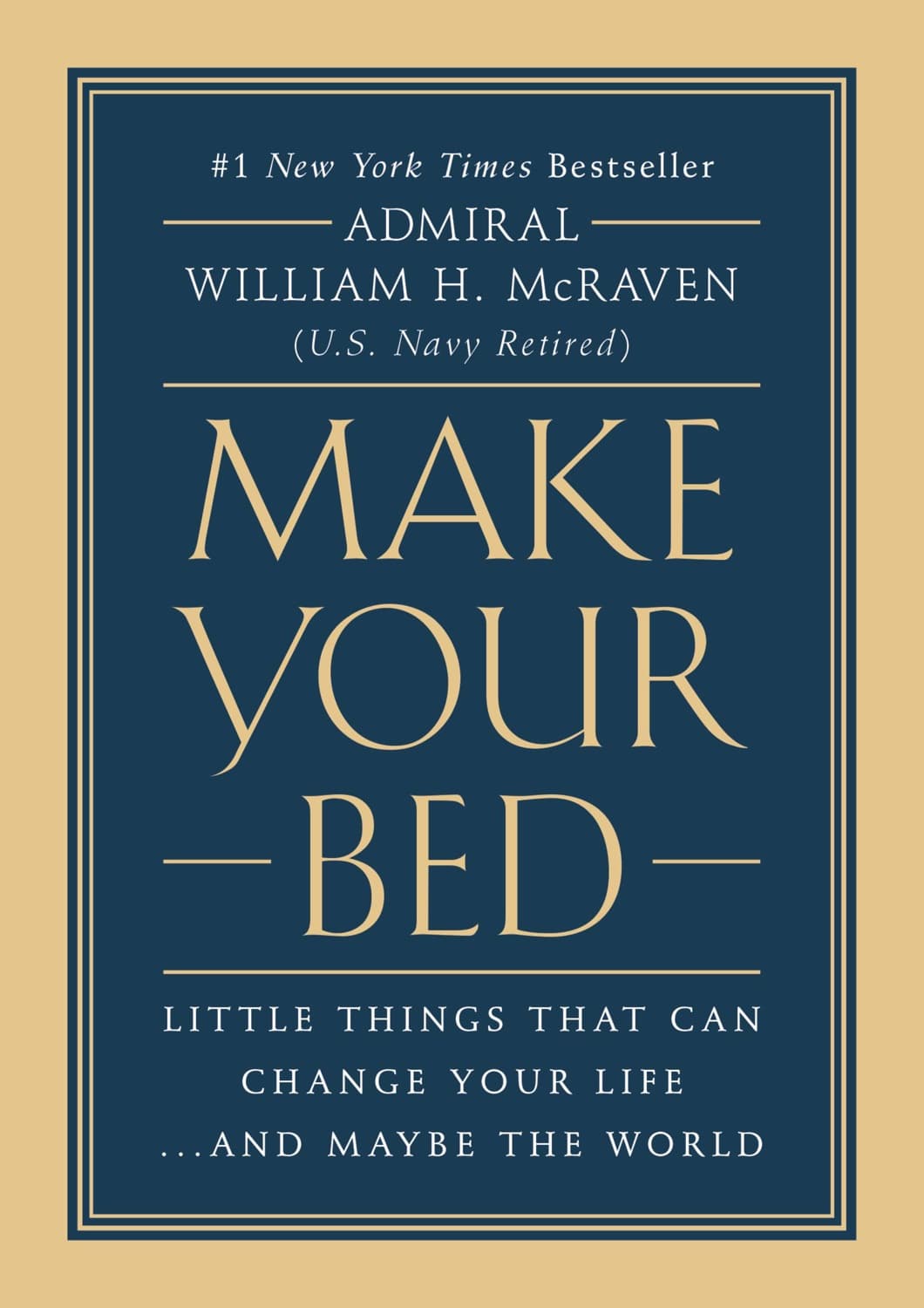 Make Your Bed – William McRaven könyvborító