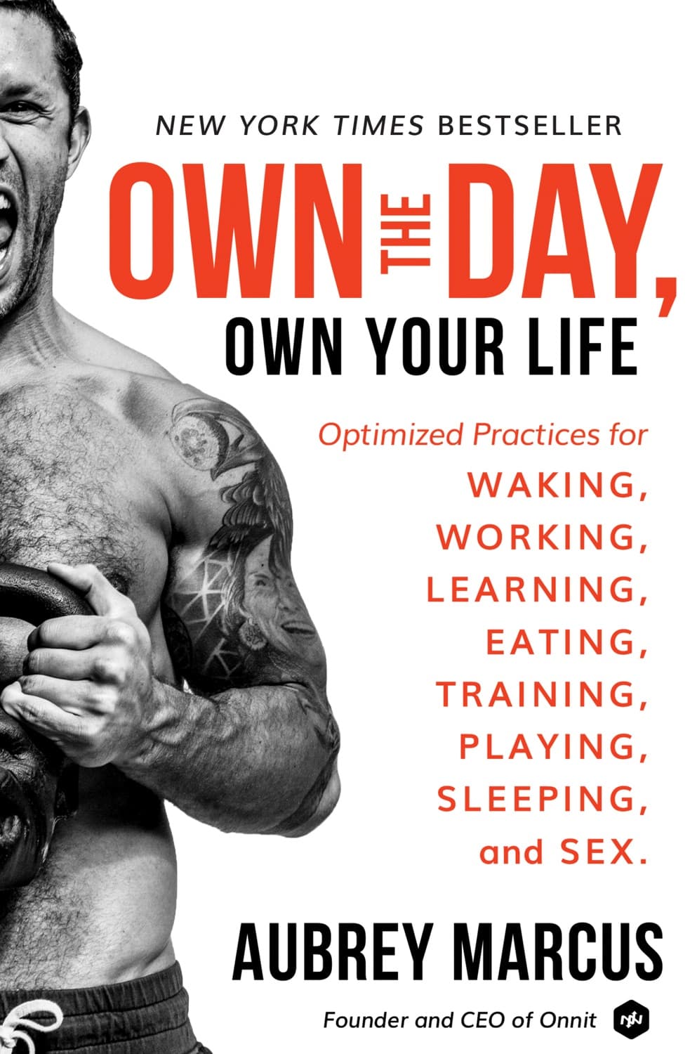 Own the Day, Own Your Life – Aubrey Marcus könyvborító