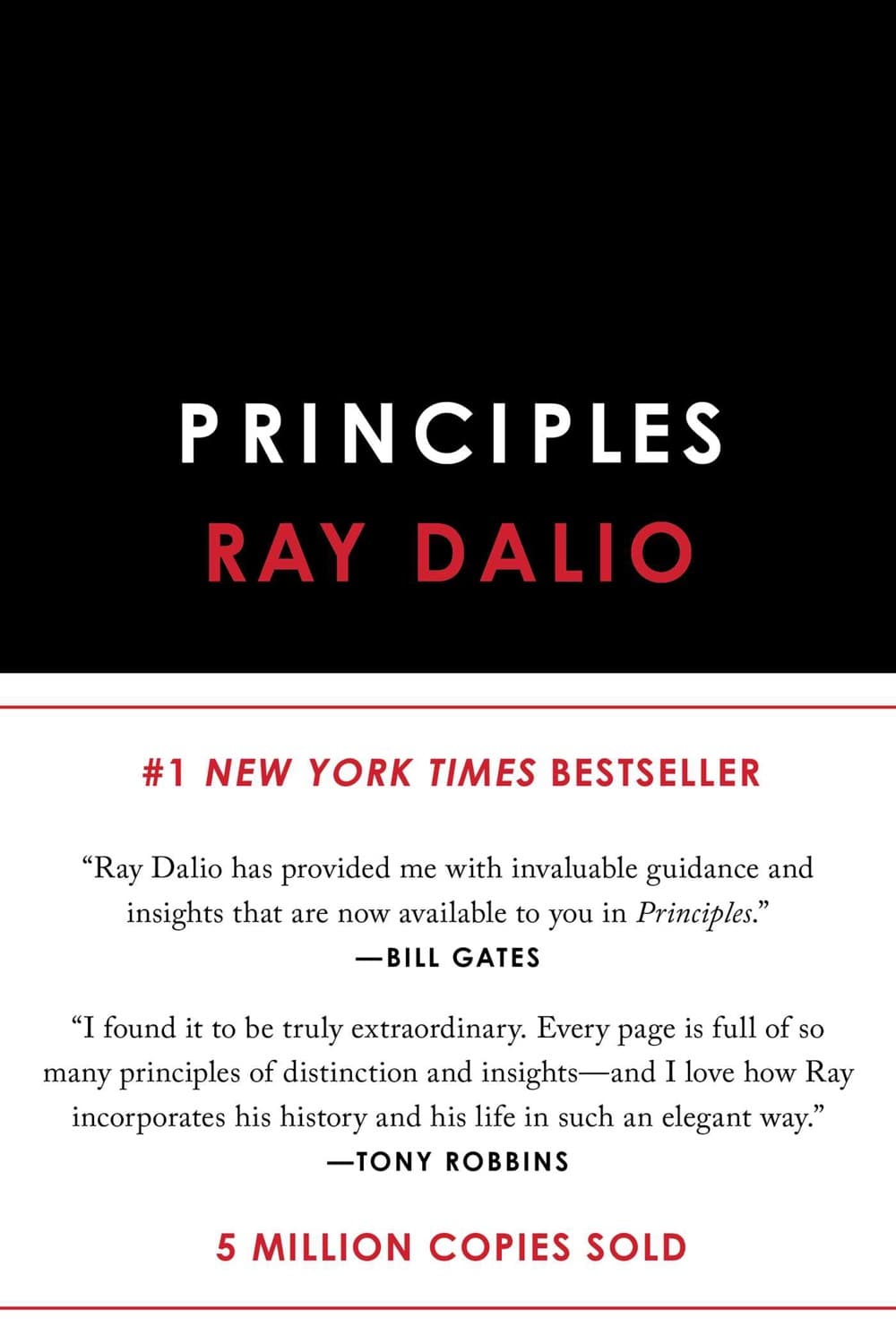 Principles – Ray Dalio könyvborító