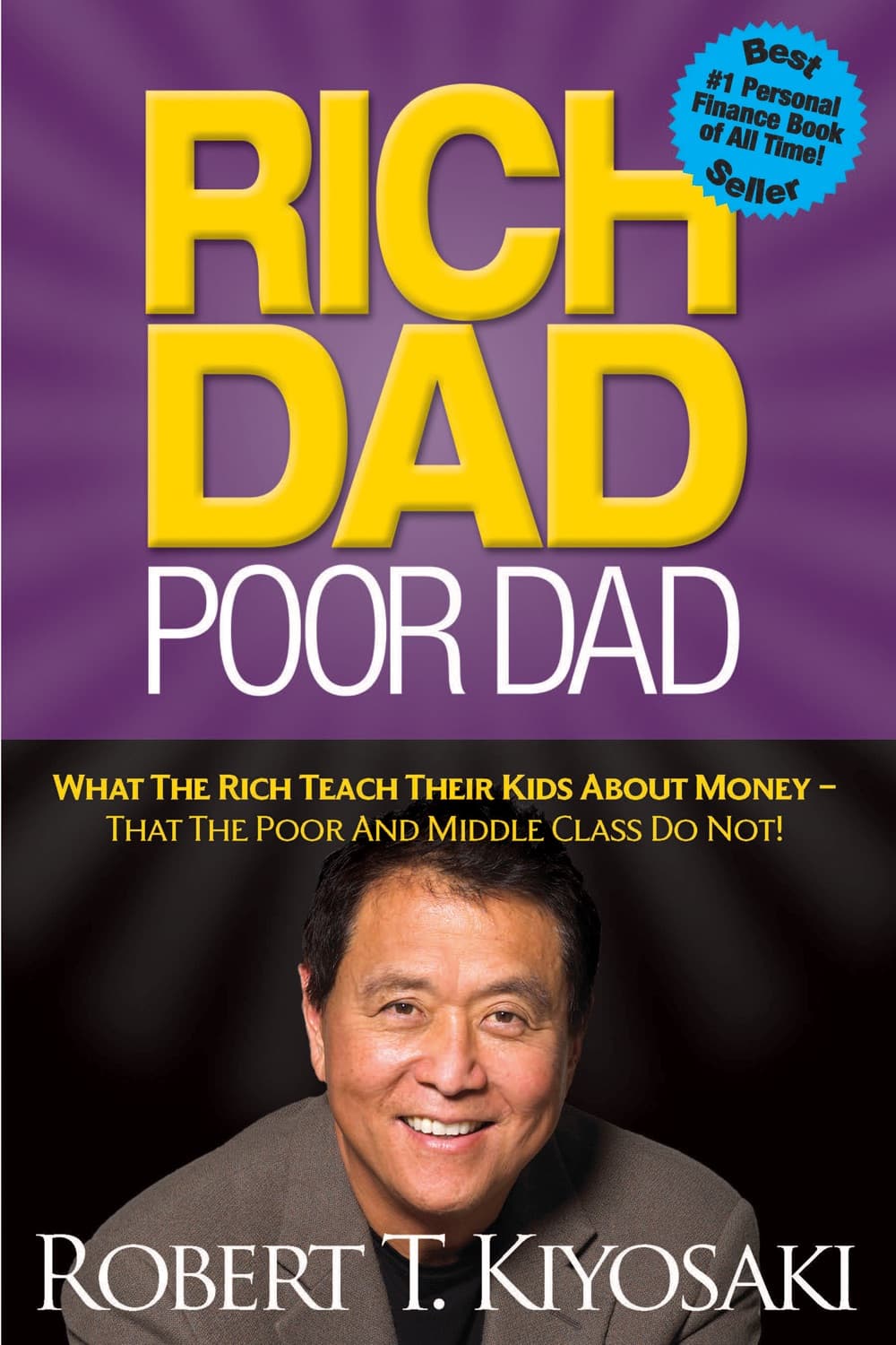 Rich Dad Poor Dad – Robert T. Kiyosaki könyvborító