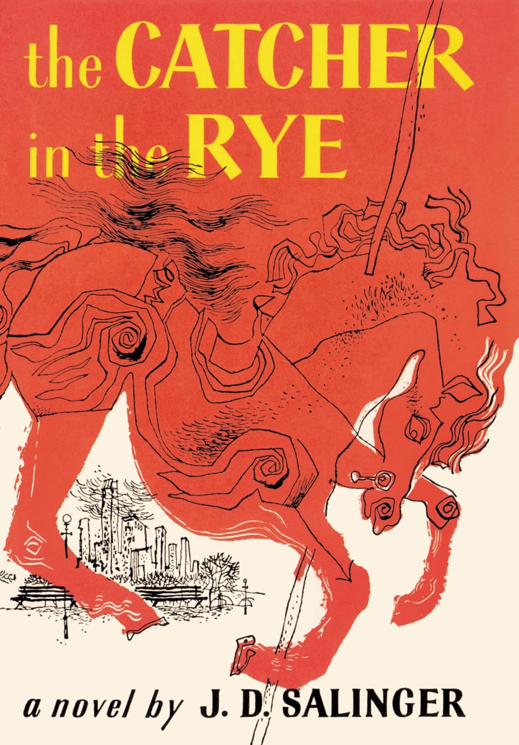 The Catcher in the Rye – J. D. Salinger könyvborító