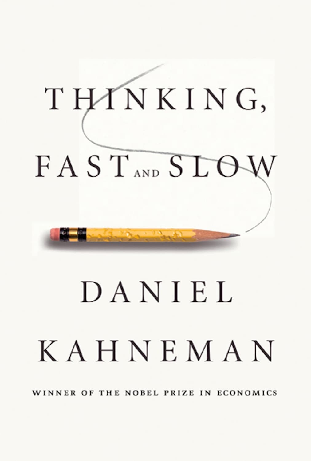 Thinking, Fast and Slow – Daniel Kahneman könyvborító