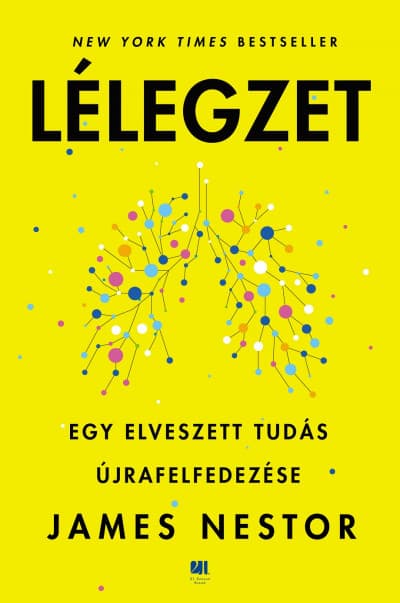 Lélegzet – James Nestor könyvborító