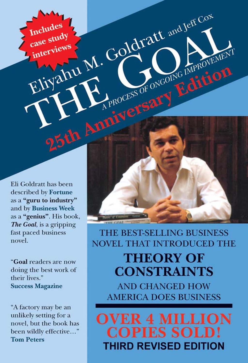 The Goal – Eliyahu M. Goldratt, Jeff Cox könyvborító