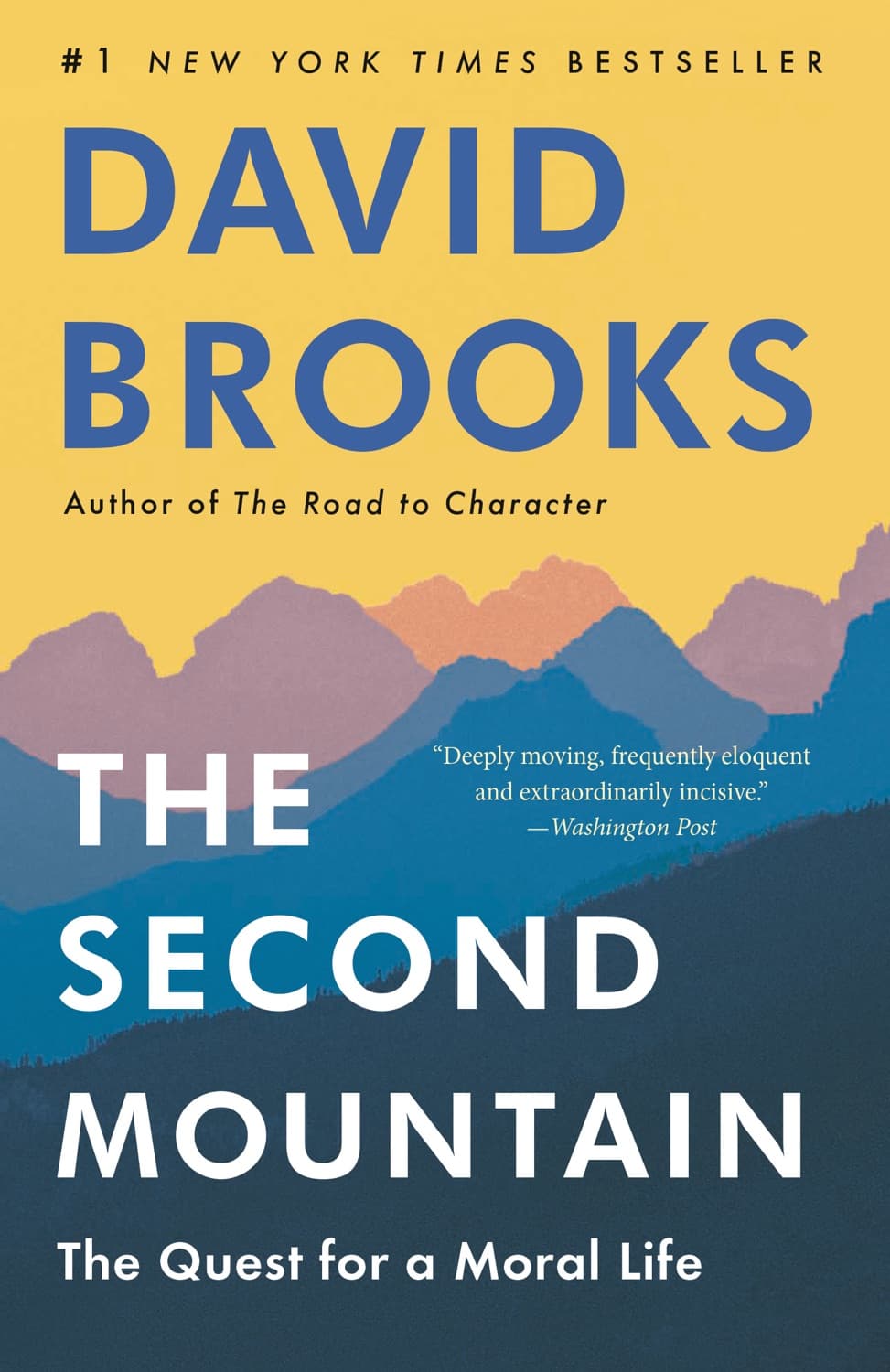 The Second Mountain – David Brooks könyvborító
