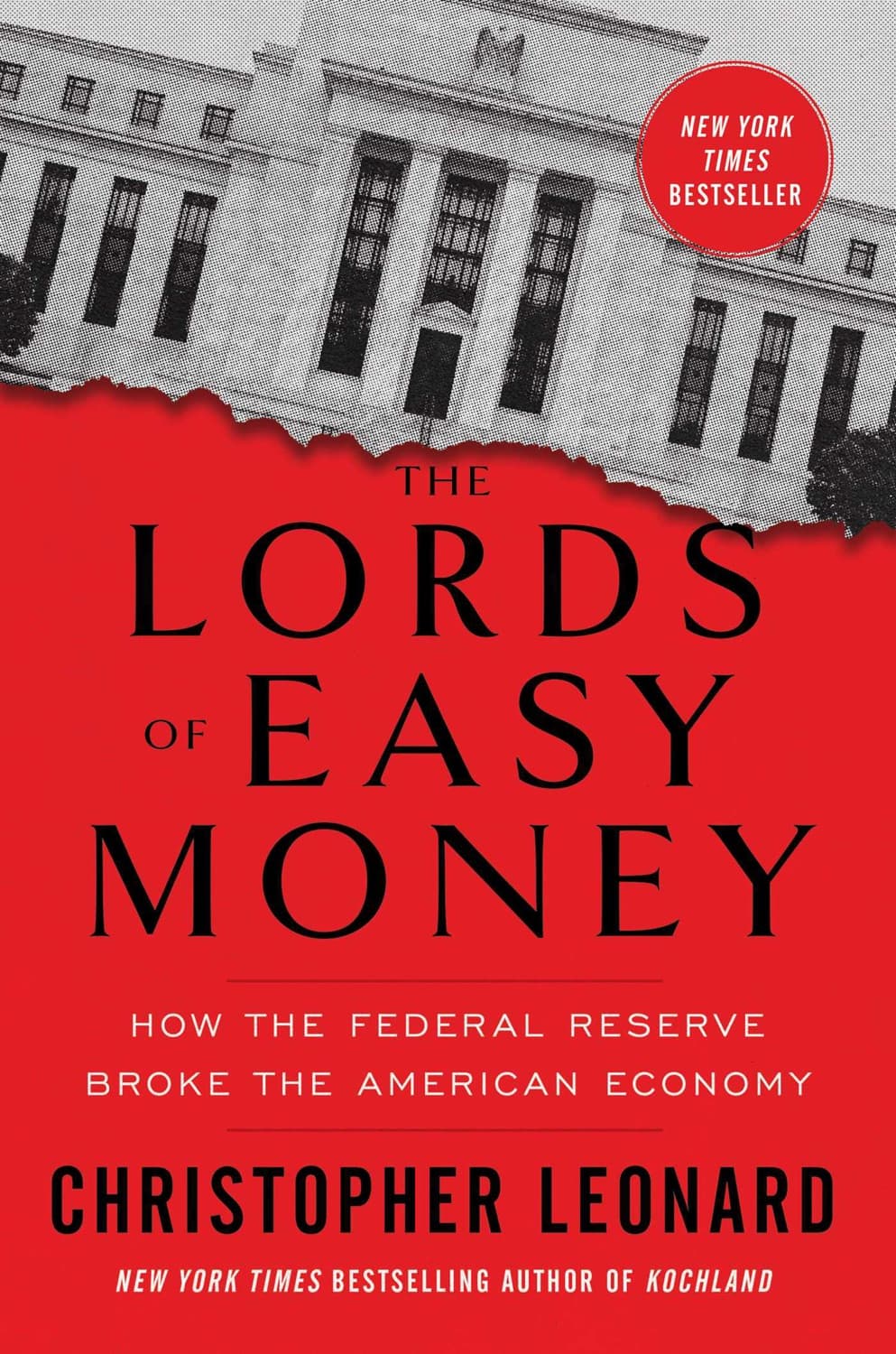 The Lords of Easy Money – Cristopher Leonard könyvborító