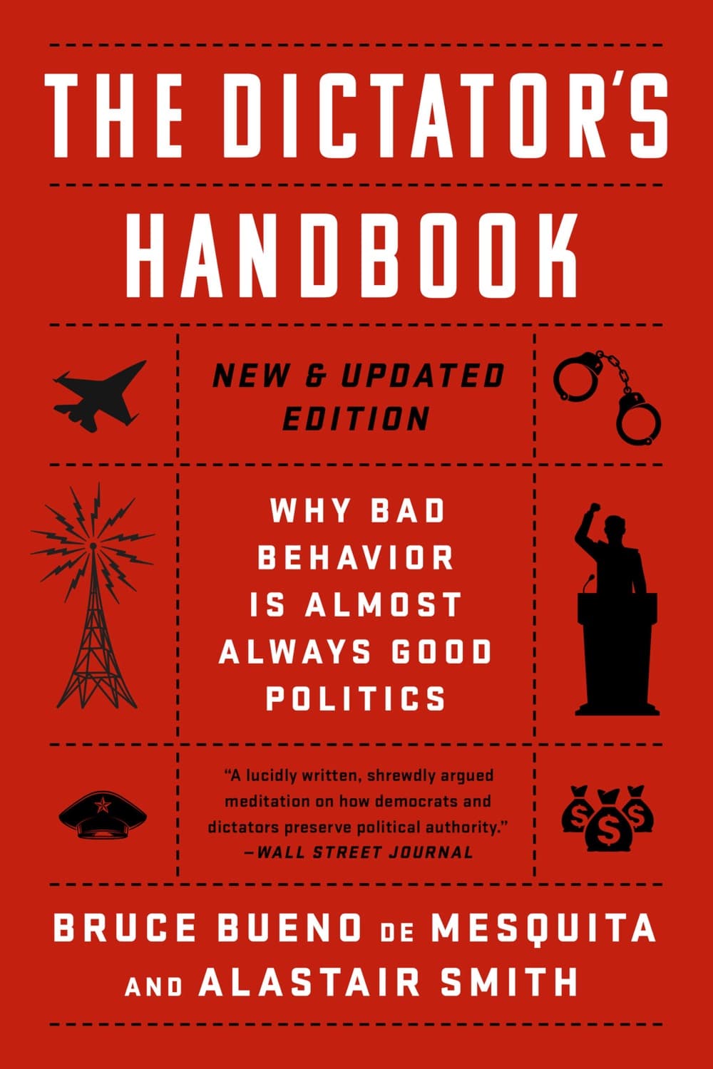 The Dictator's Handbook – Bruce Bueno de Mesquita & Alastair Smith könyvborító