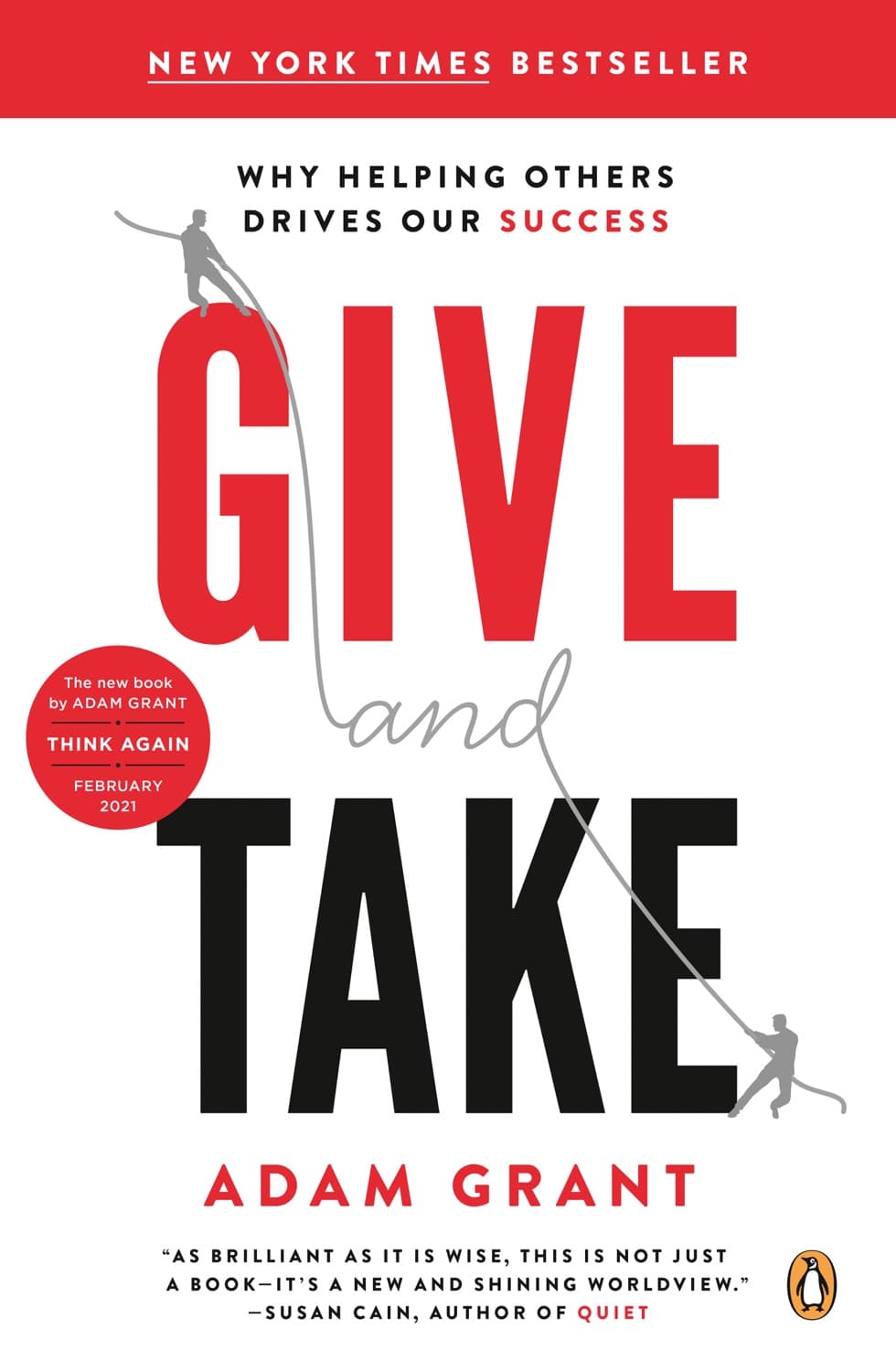 Give and Take – Adam Grant könyvborító