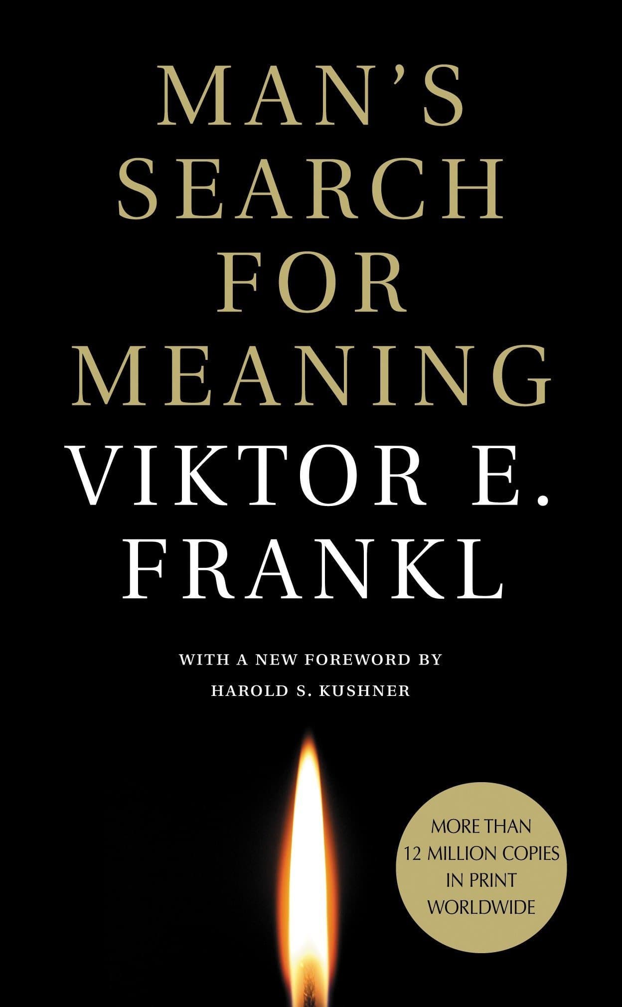 Man's searching for meaning – Viktor Frankl könyvborító