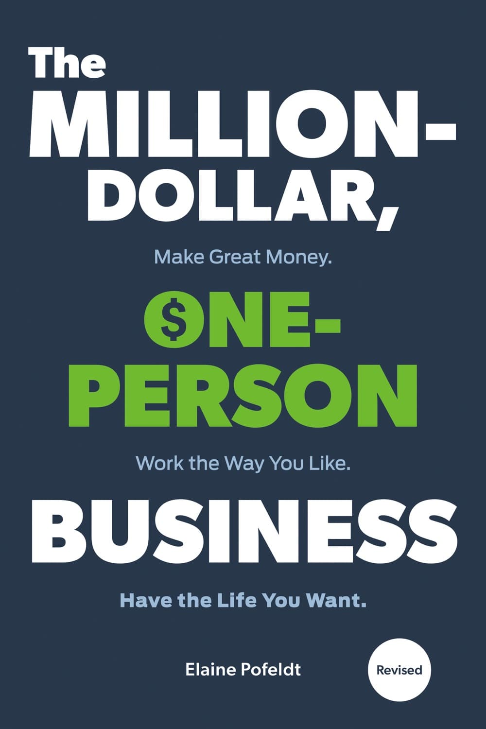 The Million-Dollar One-Person Business – Elaine Pofeldt könyvborító