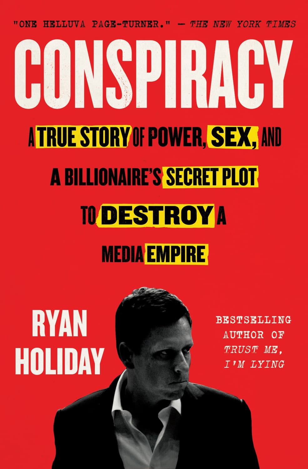 Conspiracy – Ryan Holiday könyvborító