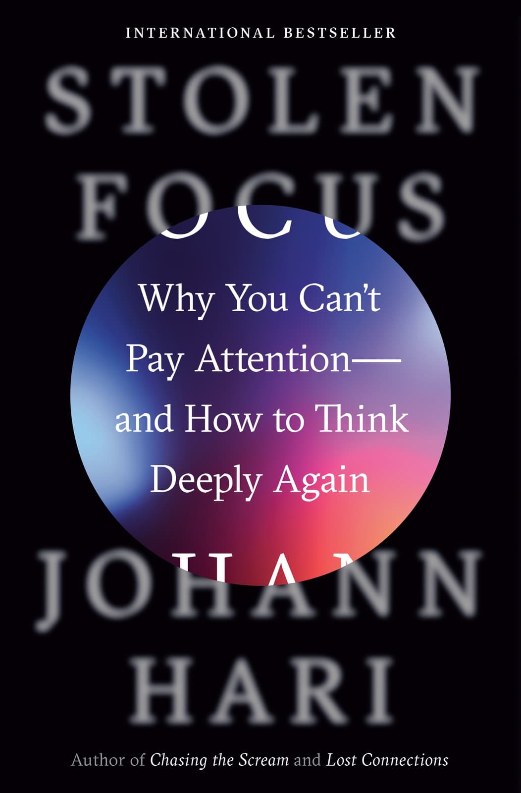 Ellopott fókusz – Johann Hari könyvborító