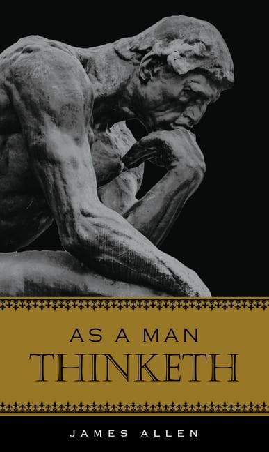 As a man thinketh – James Allen könyvborító