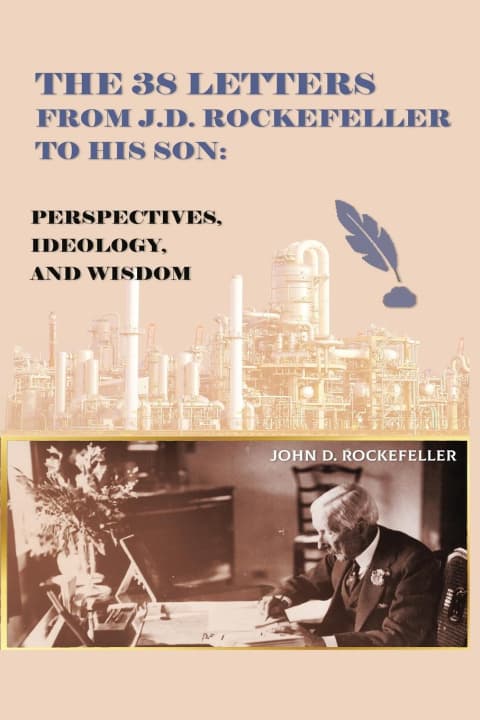 The 38 Letters from J.D. Rockefeller to his son – J.D. Rockefeller könyvborító