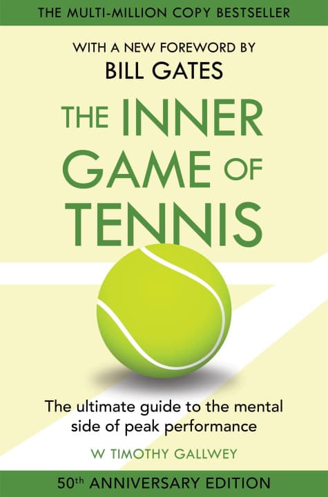 The Inner Game of Tennis – W Timothy Gallwey könyvborító