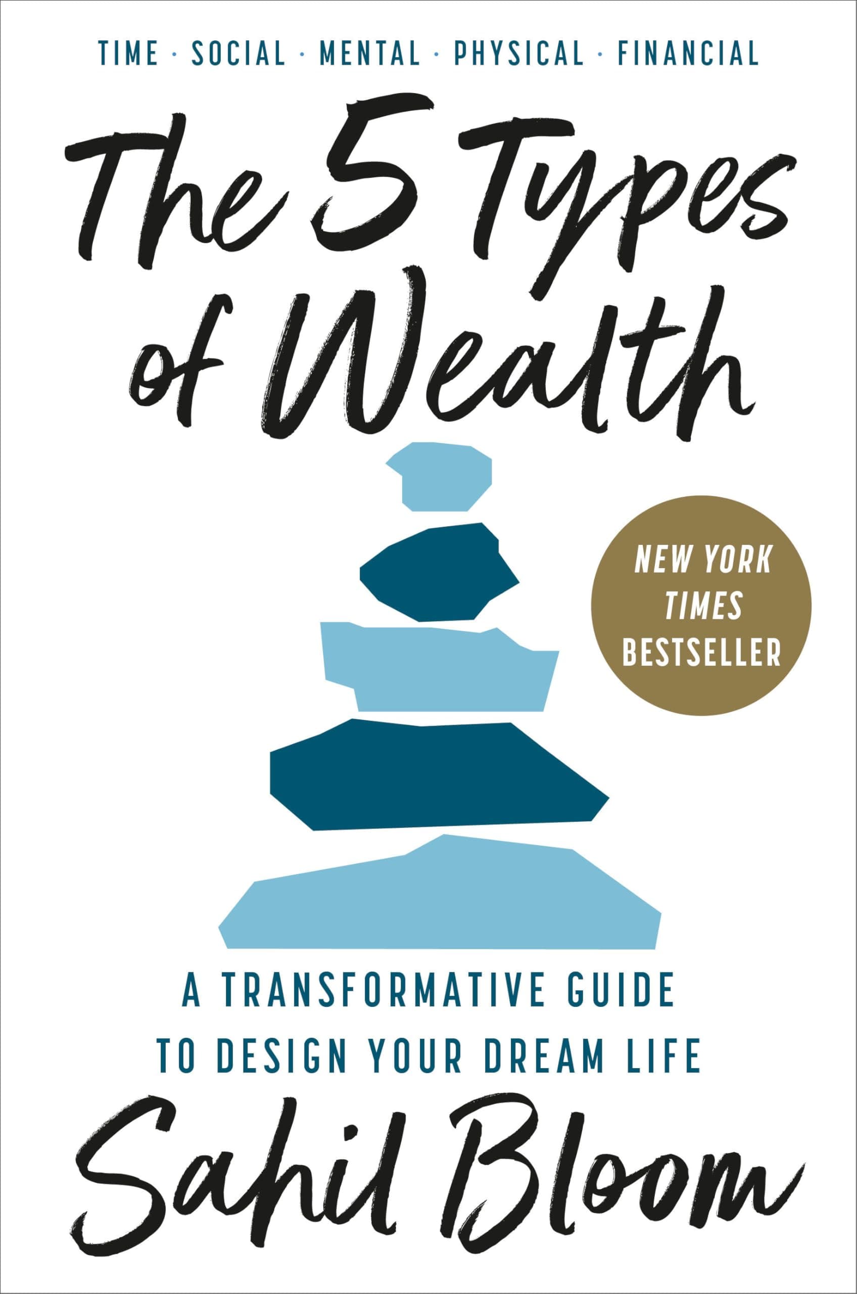 The 5 types of wealth – Sahil Bloom könyvborító