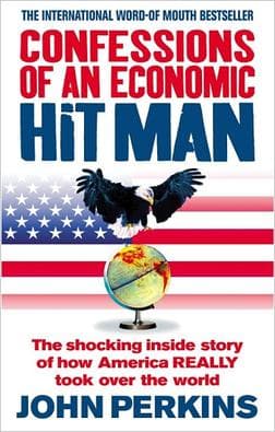 Confessions of an Economic Hit Man – John Perkins könyvborító