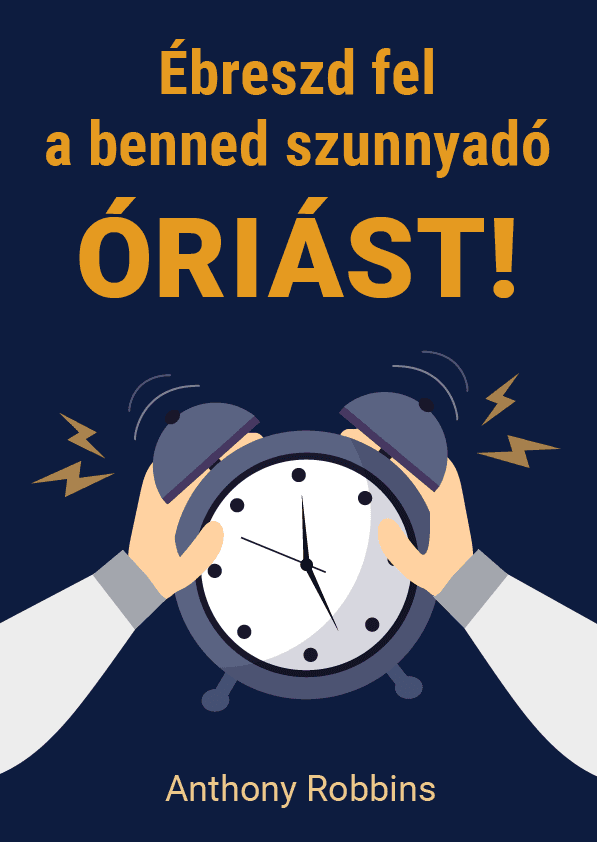 Ébreszd fel a benned szunnyadó óriást – Tony Robbins  könyvborító