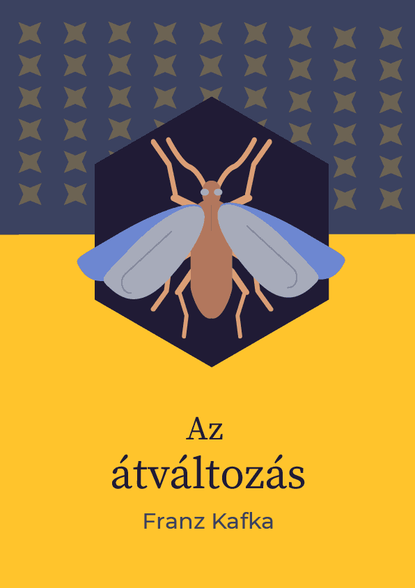 Az átváltozás – Franz Kafka könyvborító