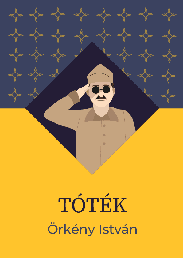 Tóték – Örkény István könyvborító
