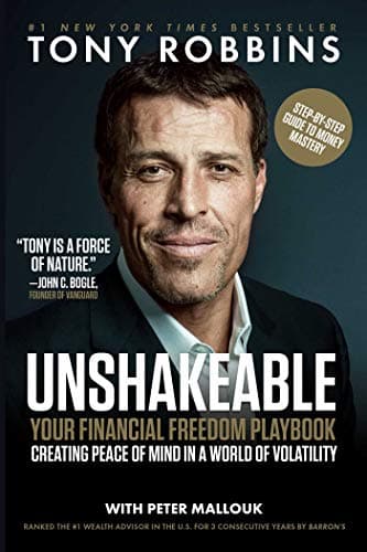 Unshakeable – Tony Robbins könyvborító