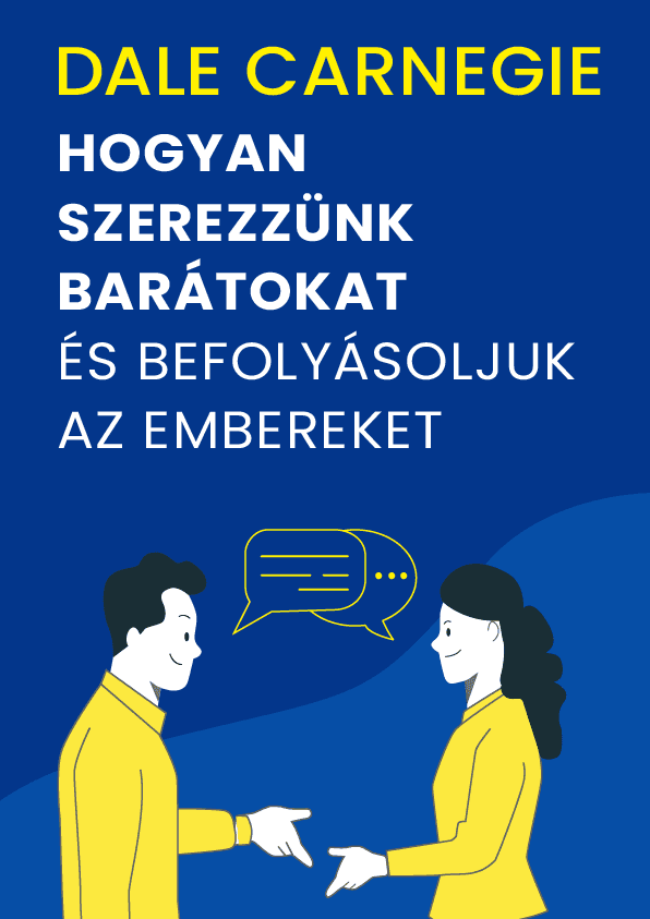 Hogyan szerezz barátokat – Dale Carnegie könyvborító