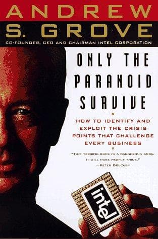Csak a paranoidok maradnak fenn – Andrew S. Grove könyvborító