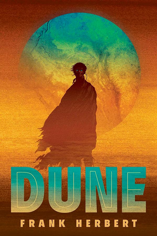 Dűne – Frank Herbert könyvborító