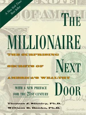 A milliomos szomszéd – Thomas Stanley & William Danko könyvborító